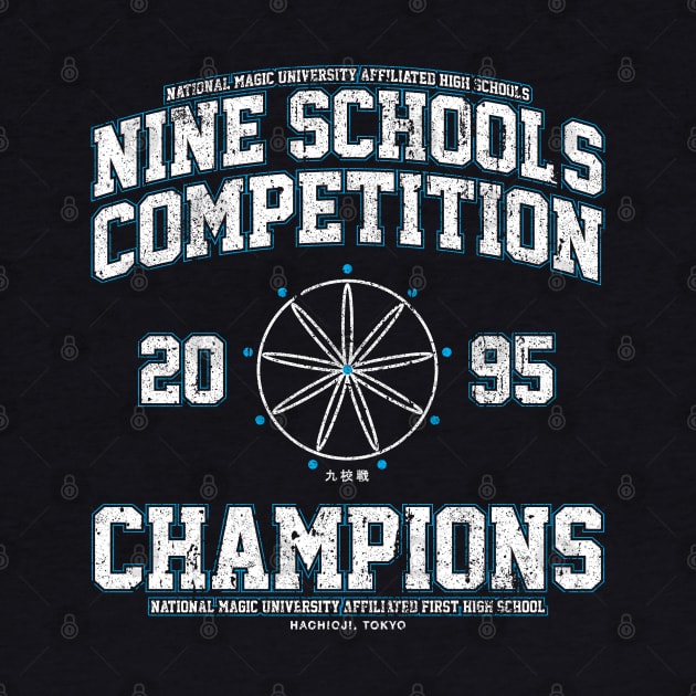 Nine Schools Competition 2095 Champions by huckblade